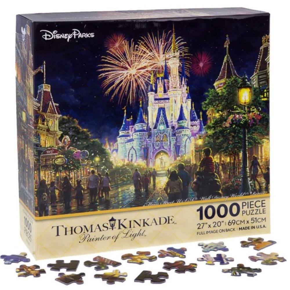 Walt Disney Thomas Kinkade Main Street Puzzle